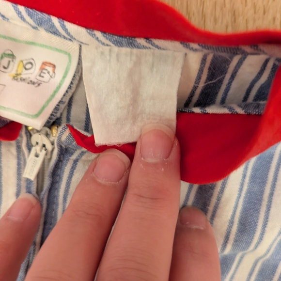 Vintage Colourblock Letter Zoo Toddler Short Jumpsuit - Picture 5 of 6